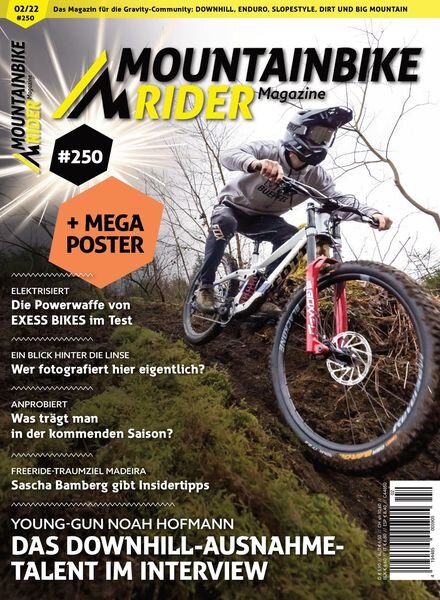 Mountainbike Rider Magazine – Januar 2022 Cover