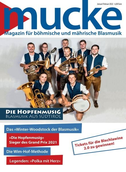 mucke – 28 Januar 2022 Cover