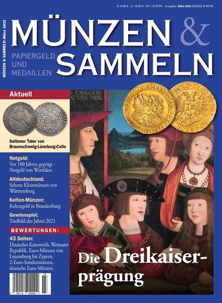Munzen & Sammeln – Februar 2022 Cover