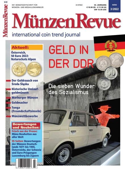 MunzenRevue – Februar 2022 Cover