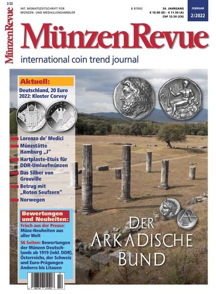 MunzenRevue – Januar 2022 Cover