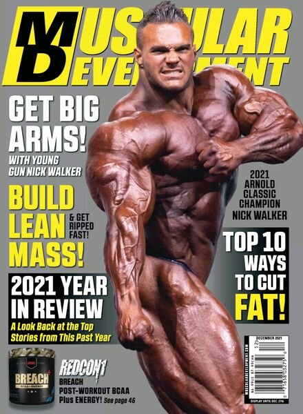 Muscular Development – December 2021 Cover