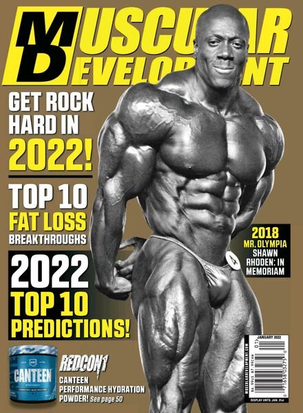 Muscular Development – January 2022 Cover