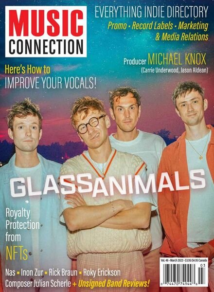 Music Connection – March 2022 Cover