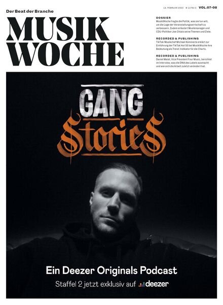 MusikWoche – 14 Februar 2022 Cover