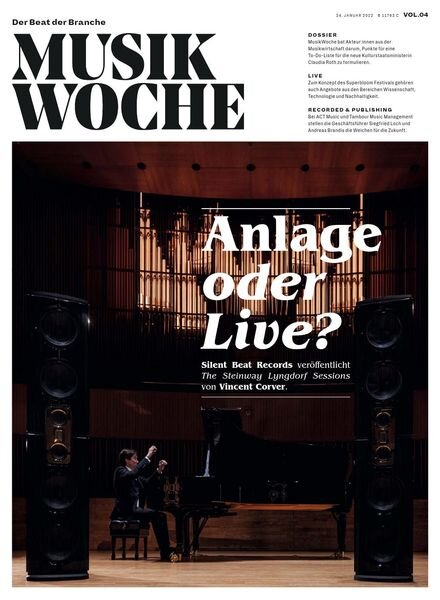 MusikWoche – 24 Januar 2022 Cover