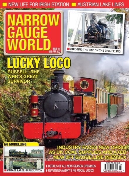 Narrow Gauge World – Issue 164 – March-April 2022 Cover