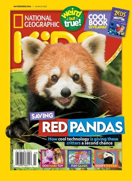 National Geographic Kids USA – March 2022 Cover