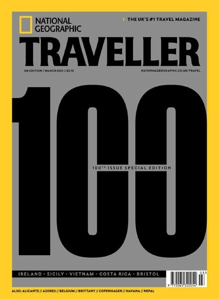 National Geographic Traveller UK – March 2022 Cover