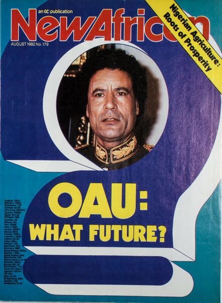 New African – August 1982 Cover