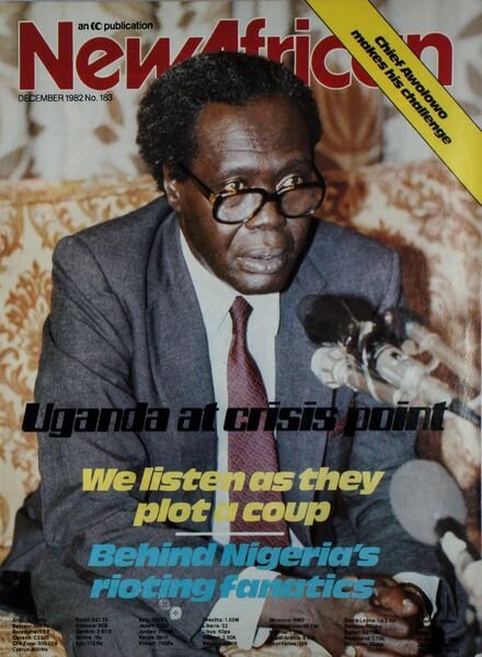 New African – December 1982 Cover