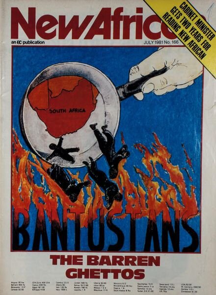 New African – July 1981 Cover