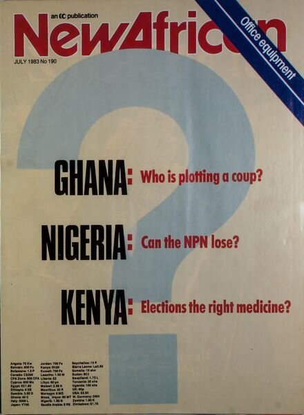 New African – July 1983 Cover