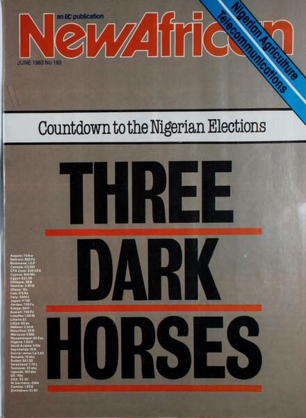 New African – June 1983 Cover