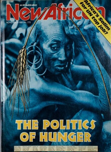 New African – November 1981 Cover