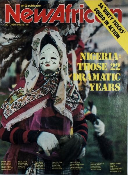 New African – October 1982 Cover