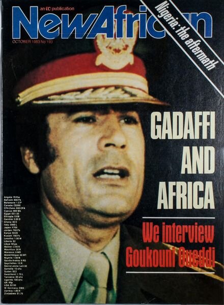 New African – October 1983 Cover