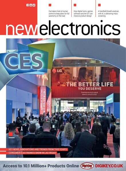 New Electronics – January 2022 Cover