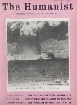 New Humanist – The Humanist, January 1957