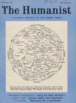 New Humanist – The Humanist, January 1959