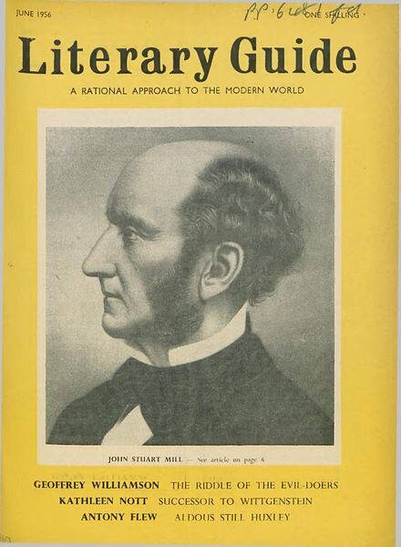 New Humanist – The Literary Guide June 1956 Cover