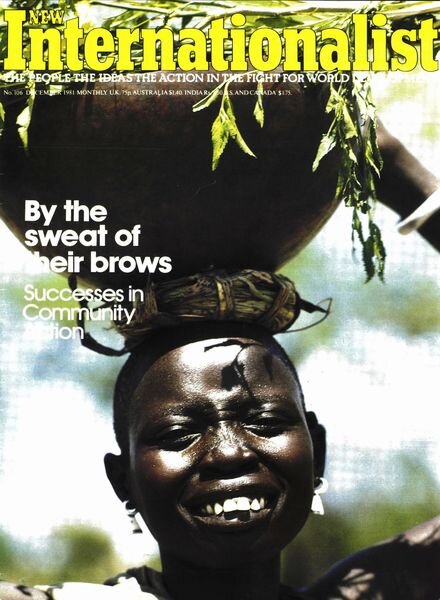 New Internationalist – December 1981 Cover