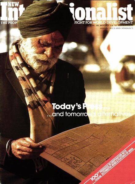 New Internationalist – June 1981 Cover