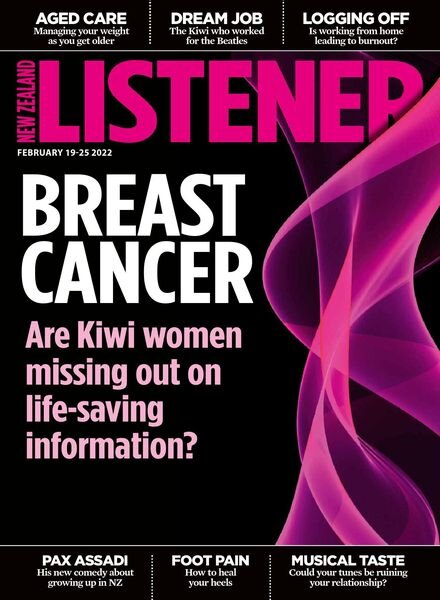 New Zealand Listener – February 19, 2022 Cover
