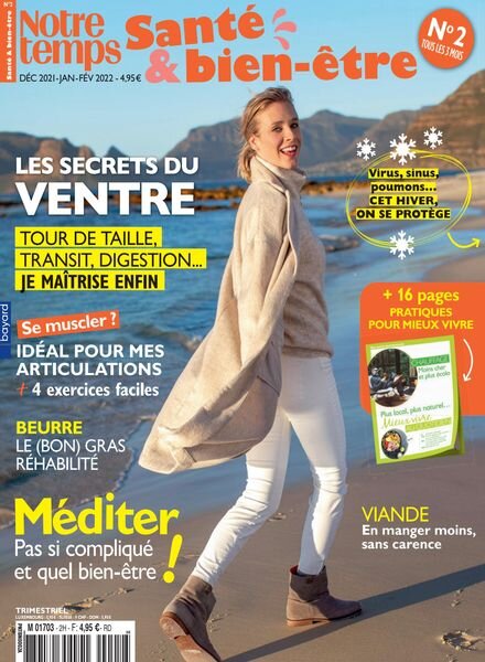Notre Temps Sante Bien etre – Decembre 2021 – Fevrier 2022 Cover