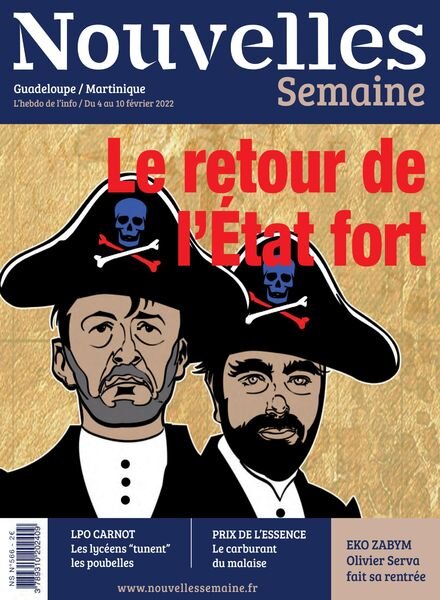 Nouvelles Semaine – 4 Fevrier 2022 Cover