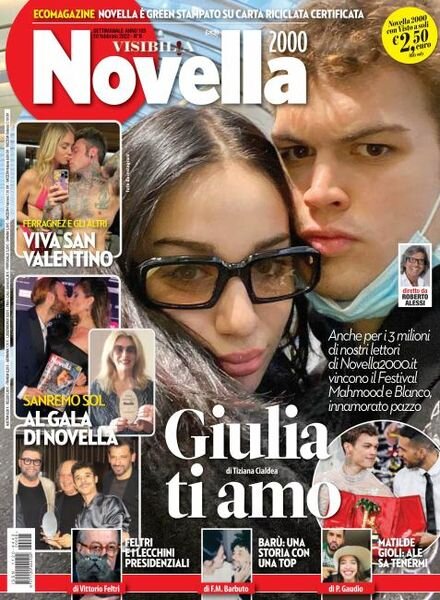 Novella 2000 – 10 febbraio 2022 Cover
