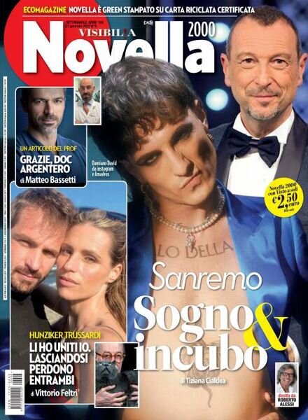 Novella 2000 – 27 gennaio 2022 Cover