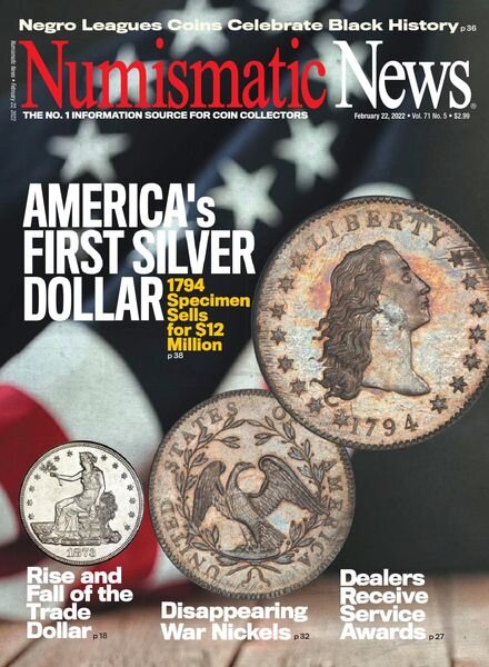 Numismatic News – February 22, 2022 Cover