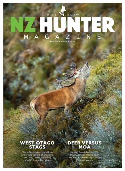 NZ Hunter – February 2022 Cover