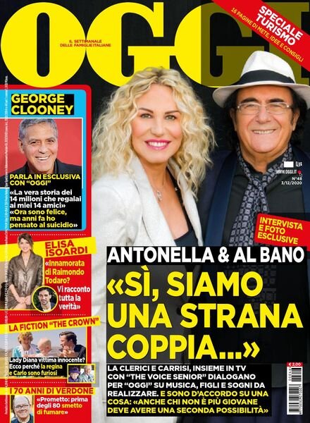 Oggi – 03 dicembre 2020 Cover