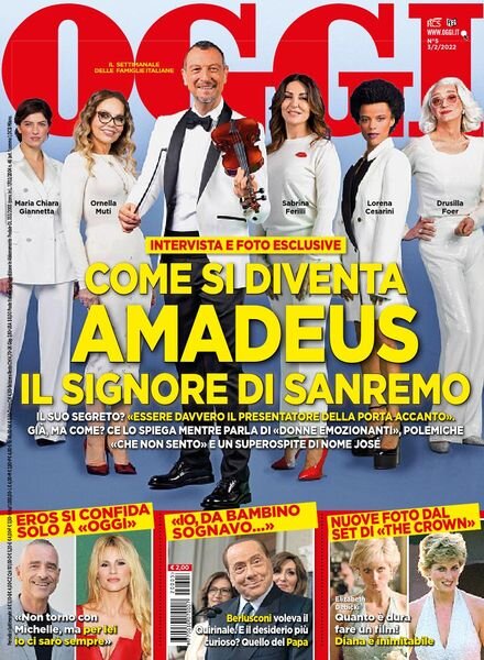 Oggi – 03 febbraio 2022 Cover