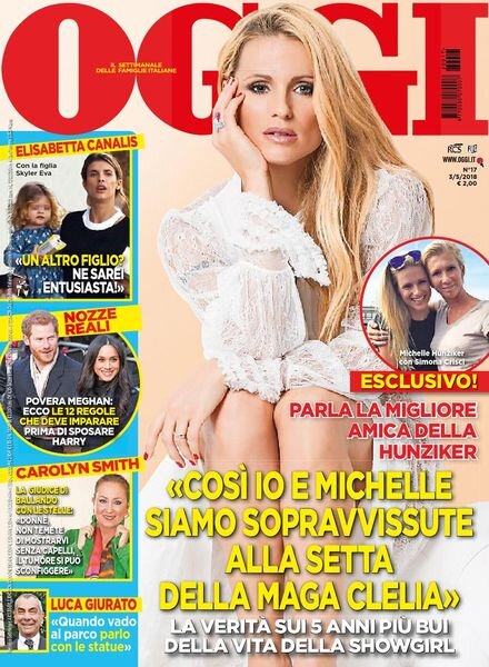 Oggi – 03 maggio 2018 Cover