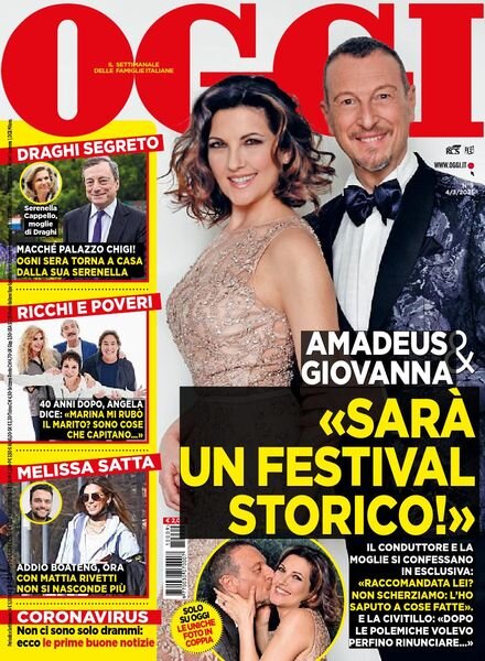Oggi – 04 marzo 2021 Cover