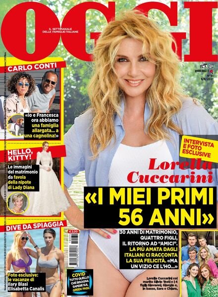 Oggi – 05 agosto 2021 Cover