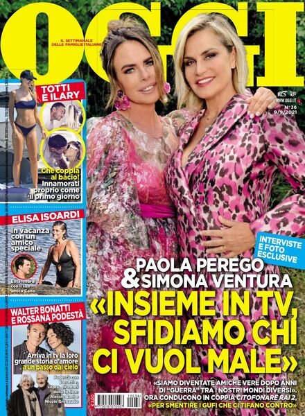 Oggi – 09 settembre 2021 Cover