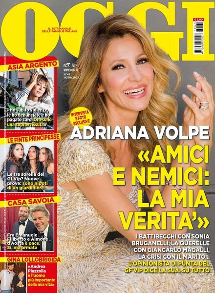 Oggi – 14 ottobre 2021 Cover