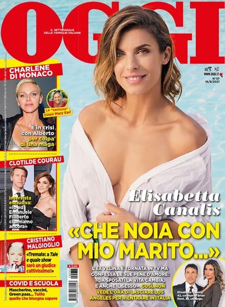 Oggi – 16 settembre 2021 Cover