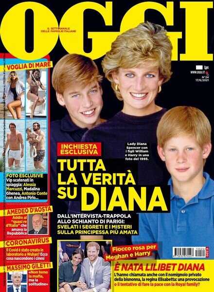 Oggi – 17 giugno 2021 Cover