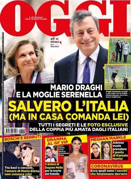 Oggi – 18 febbraio 2021 Cover