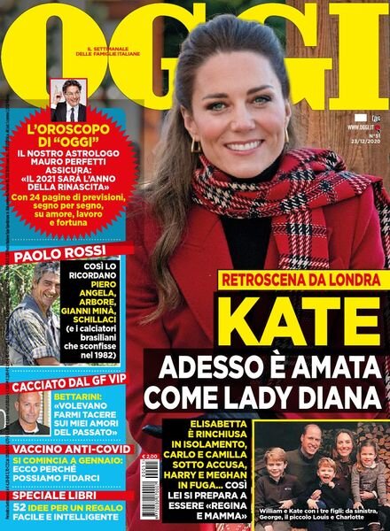 Oggi – 24 dicembre 2020 Cover
