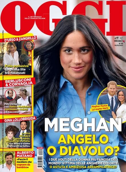 Oggi – 30 settembre 2021 Cover