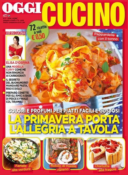Oggi Cucino – 05 aprile 2018 Cover