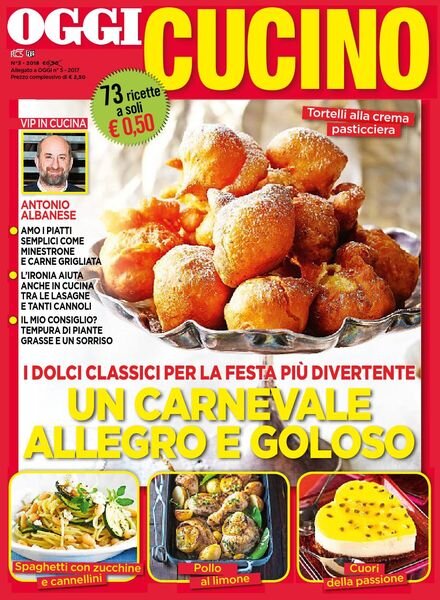 Oggi Cucino – 08 febbraio 2018 Cover