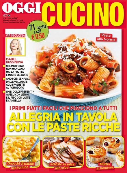 Oggi Cucino – 08 marzo 2018 Cover