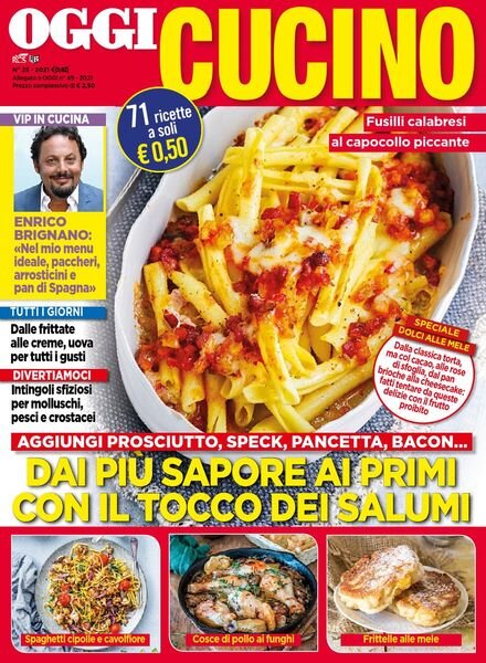 Oggi Cucino – 09 dicembre 2021 Cover
